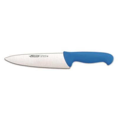 Cuchillo De Cocinero Arcos Colour - Prof 292123 De Acero Inoxidable Y Mango Ergonómico De Polipropileno - Azul