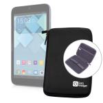 Funda Rígida Negra Para Alcatel One Touch Pixi 3 (7") | Pop 7 - De Alta Calidad Para Proteger Su Dispositivo De Golpes Por DURAGADGET