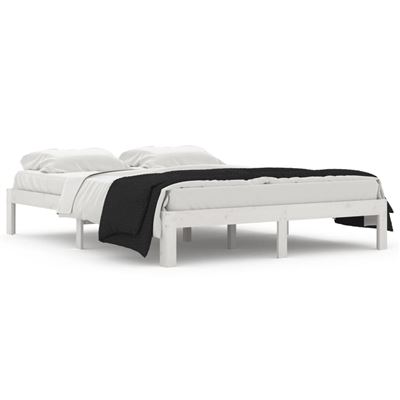 Vidaxl Estructura De Cama Madera Maciza De Pino King Size 150X200cm 10,45 Kg