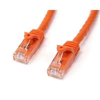 Startech.com Naranja Cable De Red Ethernet Cat6 Sin Enganche De 5M - Cable Patch Snagless Rj45 Utp - Cables De Red