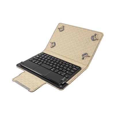 Funda Tablet Talius Cv3005 Negra Con Teclado Bluetooth Con Touchpad, 8