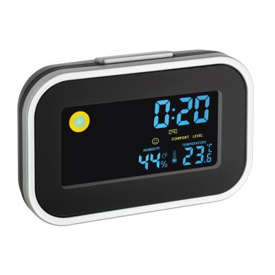 Tfa Dostmann 60.2015 - Despertador Digital Con Indicador De Clima
