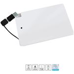 Power Bank 2500mAh, Batería Externa, Cargador cable 2 en 1, para IOs, Android, Móviles,Tablets Blaupunkt BLP7800 Blanco