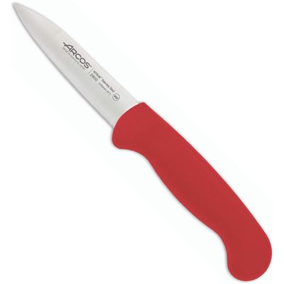 Cuchillo Mondador Arcos 2900 Rojo Hoja 80 Mm