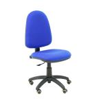 Silla de oficina ergonómica Piqueras y Crespo Tapizado de Bali Azul