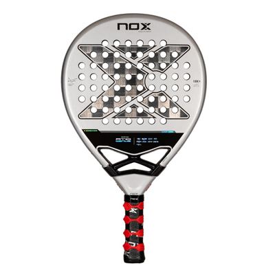 Pala De Padel Nox At10 Genius 18k 2024 Agustín Tapia Nivel Avanzado Gris