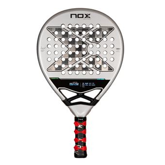 Pala de padel Nox AT10 GENIUS 18K 2024 Agustín Tapia Nivel Avanzado Gris - 1