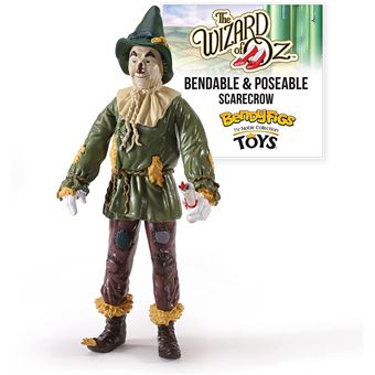 Figura The Noble Collection Espantapájaros El Mago de Oz Scarecrow The Wizard of Oz Bendyfigs Flexible 19cm - 1