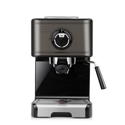 Black & Decker BXCO1200E Cafetera Espresso 15 Bares Negra BXCO1200E