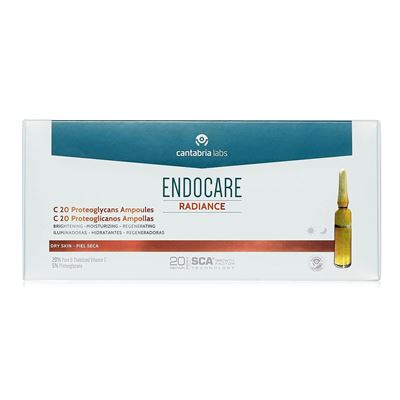 Ampollas Faciales Endocare Radiance C20 Proteoglicanos 30 X 2ml