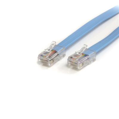 StarTech.com Cable de 1,8m Rollover de Consola Cisco - RJ45 Macho a Macho - cables de red