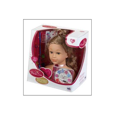 Theo Klein 5240 Princesa Coralie - Busto De Muñeca De Maquillaje Y Peluquería, 33 Cm