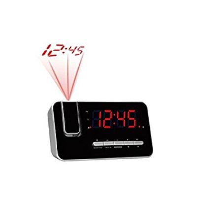 Denver CRP-618 Radio despertador (despertador, PLL Radio FM, pantalla de 3,0 cm, proyección)
