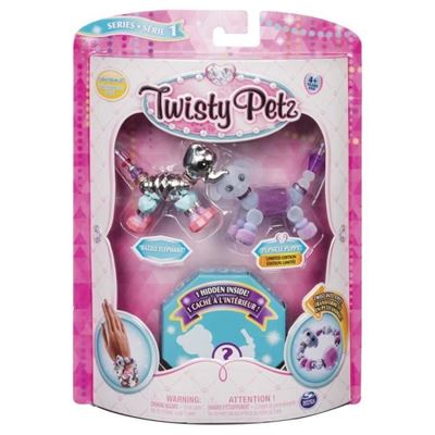 TWISTY PETZ - Pack de 3 Twisty Petz - Modelo aleatorio