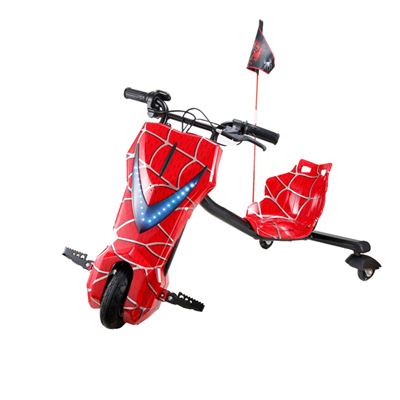 Triciclo Drift Para Niños De 3 Ruedas Con Pantalla Lcd, Rojo