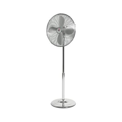 Ventilador De Pie Cromado F.m Pm-140 50w 40 Cms