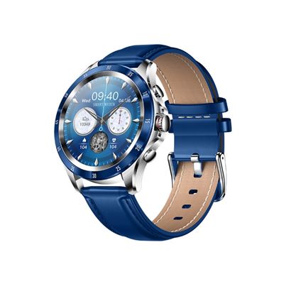 Smartwatch Nx1 1.32"" Bluetooth Cuero Azul