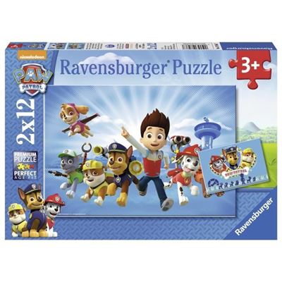 Puzzle 2x12 Piezas Paw Patrol