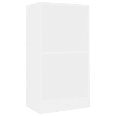 Vidaxl Blanco Estantería De Aglomerado 40X24x75 Cm