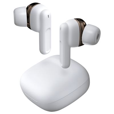 Auriculares Bluetooth Tws Mars Gaming Mhib Control Táctil Blanco