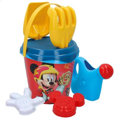 Mochila Playa Mickey Cubo 18 Cm Con Accesorios