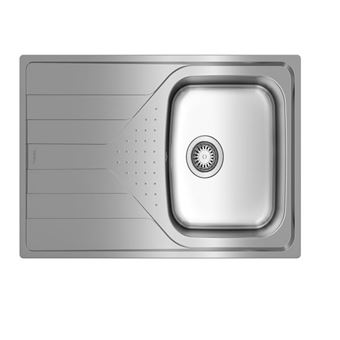 Fregadero Teka Universe 45 T-XP 1C 1E 40 cm inox - 1