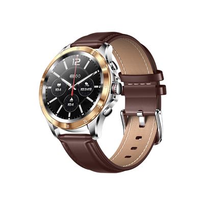 Smartwatch Nx1 1.32"" Bluetooth Cuero Marrón
