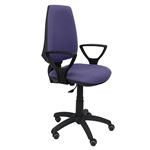 Silla de oficina ergonómica Piqueras y Crespo Modelo 14CP Brazos incluidos tejido azul claro