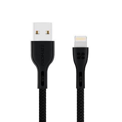 Cable Lightning a USB-A Promate PowerBeam-i Carga y Sincronización Alta Velocidad 2A