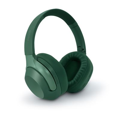 Auriculares Inalámbricos Anc Mooov 618321 Cancelación Activa De Ruido Plástico Reciclado Verde