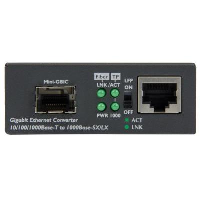 StarTech Conversor de Medios Ethernet Gigabit a Fibra con SFP abierto - Imagen 3
