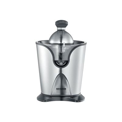 Exprimidor De Cítricos. 160 W. 400 Ml. Severin Cp 3544 - Acero Inoxidable Cepillado / Negro