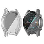 Funda protectora de TPU enchapado Anti-choque para Huawei Watch GT 2 46mm, Transparente