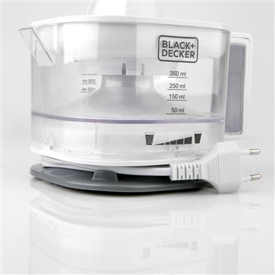 Electric Juicer Black & Decker BXCJ25E White 25 W (350 ml