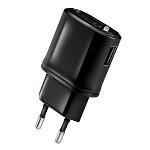 Celly Tcusbbk - Cargador Universal con 1 Puerto USB y Salida 1a, Color Negro