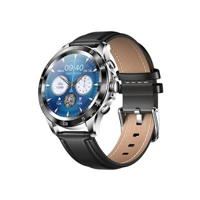 Smartwatch Nx1 1.32"" Bluetooth Cuero Negro
