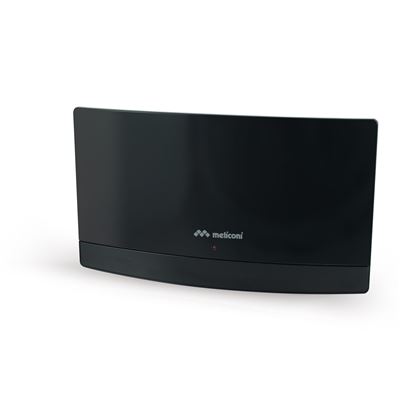 Antena Tv Interior Amplificada Con Filtro Lte 4g/5g Y Máxima Recepción At55 R1 Usb Black - Meliconi