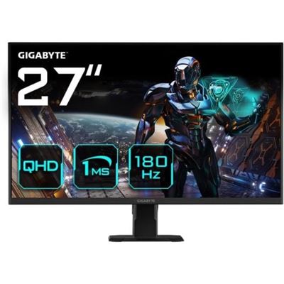 Gigabyte Gs27qa 27" Monitor De Juego Qhd - 2560 X 1440 (Qhd), 180Hz, 1Ms, 300 Cd/M2, Freesync, Hdr Ready, Hdmi 2.0, Displayport - Imagen 3