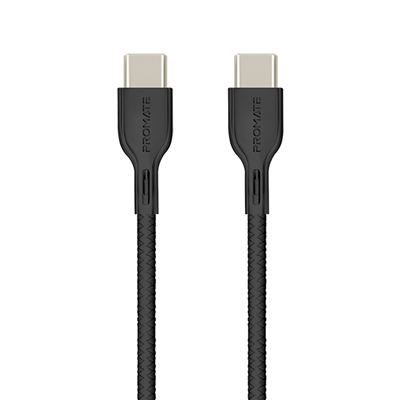 Cable USB Promate PowerBeam-CC2 Premium 60W PD Cable 2M AntiEnredos
