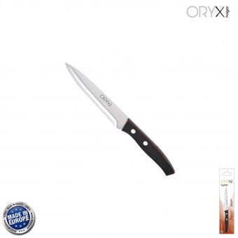 Cuchillo Aspen Verduras Hoja Acero Inoxidable 15 cm. Negro - 1