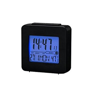 Denver Rec-34 Reloj Despertador (lcd-display, Temperatura Interior, Hinte Retroiluminación) Azul/negro