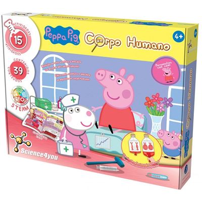 Descubre el Cuerpo Humano Peppa Pig y 4 años