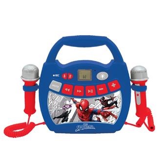 Lexibook Spider Man Reproductor CD Bluetooth/USB con Luces