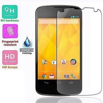 Lamina Vidrio Templado Protector de Pantalla LG Nexus 4 E960, (B. Recto, 0.3mm) - 1