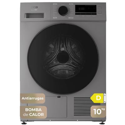 Secadora De Carga Frontal Evvo S10 10kg Inox D