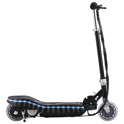Patinete Eléctrico Con Led 120 W Negro, Vidaxl