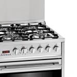 Cocina de gas Meireles E610X Horno 55L 4 Fuegos 60cm Inox