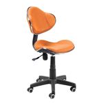 Silla de oficina JsHome Circus Naranja