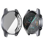 Funda protectora de TPU enchapado Anti-choque para Huawei Watch GT 2 46mm, Gris