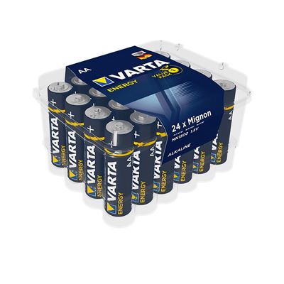 Varta Energy AA - Microbatería alcalina (pack de 24)